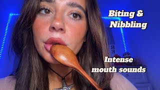 ASMR / Nibbling and biting things to help you sleep 😴