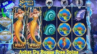 Bonus instantané 💎🎁 Achat de Free Spins 💎🎁 Slot "Siren's Spell"