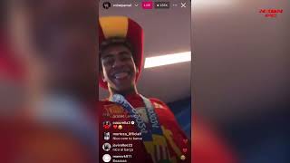 Lamine Yamal shows teammates Naked on Instagram Live during Euro Celebrations