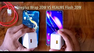 ONEPLUS  3OW Wrap Charger VS REALME 2OW Flash Charger, Shocking Truth Unveiled.