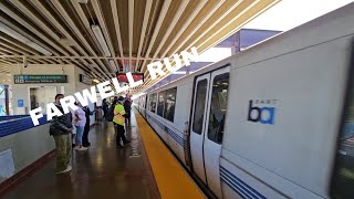 BART legacy fleet farwell runs and tribute