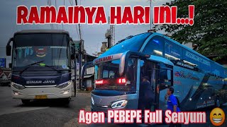 Penumpang Ramainya Hari Ini, Pantas Kemarin Sepi || Sinar Jaya 59 G Jalan Wonosobo, PEBEPE 6 Unit‼️