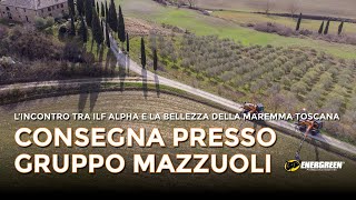 La nuova semovente ILF Alpha immersa nel paesaggio della Toscana | Gruppo Mazzuoli