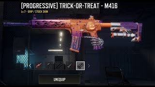 PUBG: Battlegrounds - Upgrading Trick-Or-Treat M416 Upgrade To Level 7