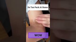 💯 Remove Dead Skin | Tan Free Hand At Home #shorts #skincare #viral