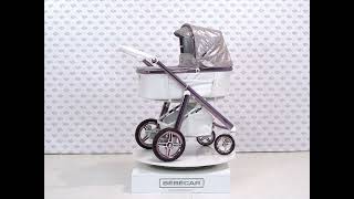 Bebecar Premium Prive Via+ Combination Pram Diamond Pink