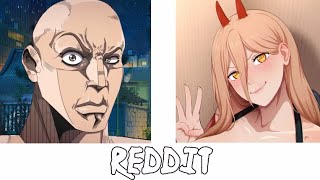 Anime VS Reddit  (The rock reaction meme) Part #45