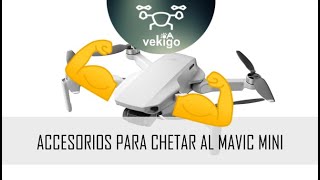 Mejores accesorios para DJI Mavic Mini + baterias ligeras japonesas para volar sobre personas