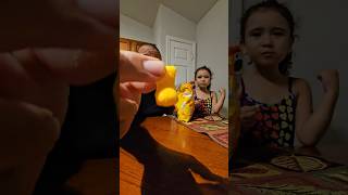 Daddy Daughter Duo trying New Pringles Mingles #foodreview #Pringles #food #snackattack #cute