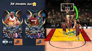 S6 Free GOAT Dwayne Wade And S6 GOAT Lebron James Duo Arcane Crystals Tier NBA 2K Mobile