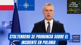 Stoltenberg Se Pronuncia Sobre El Incidente En Polonia