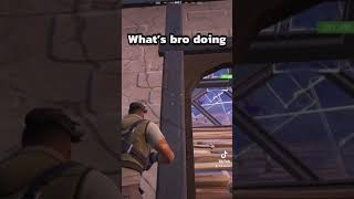 Bro really L danced mid way through the fight #youtubeshorts #fortnite