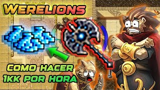 El mejor lugar para hacer Dinero! | Guía de Werelions RP y EK | 4.5kk de exp | Tibia Hunt!