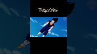 VEGETTO #dragonballz #dragonballsuper #goku #vegeta #vegetto #anime #shorts #shortvideo