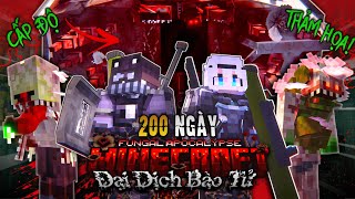 200 NGÀY SỐNG SÓT TRONG MINECRAFT ĐẠI DỊCH BÀO TỬ - HY VỌNG CUỐI CÙNG CỦA NHÂN LOẠI!