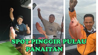 MANCING PINGGIR HASILNYA KAYAK GINI, CUMA DI PANAITAN - UJUNG KULON