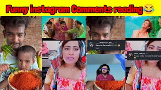 Funny instagram comments reading 😂 | When video reach wrong audience😂 |