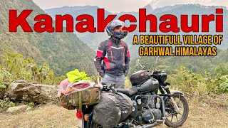 KANAKCHAURI - Beautifull Village Of Garhwal Himalayas | How To reach Kartik Swami Temple & Stay