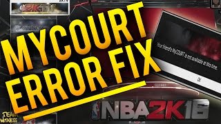 NBA 2K16 Tips: MyCourt Glitch FIX! How To Connect to ANY MyCourt in 2K16! @Ronnie2k @2KSupport