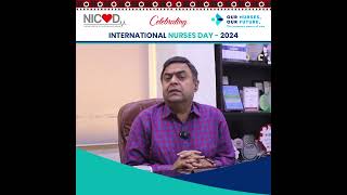 Professor Jawaid Akbar Sial honors the invaluable contributions of our dedicated nursing staff