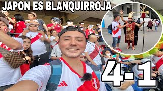 PERUANOS INVADEN JAPON ! ASI VIVIMOS EL 4 A 1 - COPA KIRIN 2023 JAPON VS PERU