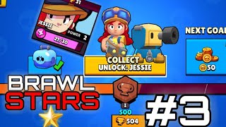 JESSIE! BRAWL🌟STARS🌟#3 LEVEL 17+ RANK 4+