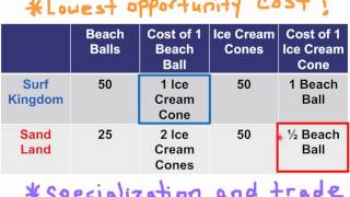 AP Economics Comparative Advantage and Trade