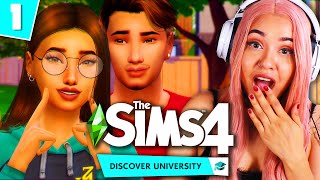 SIMS 4: DISCOVER UNIVERSITY LETS PLAY - PART 1