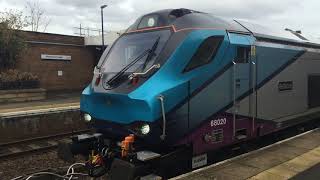 68020 passing Middlesbrough on a TPE route learner - 14/10/19