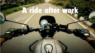 Evening ride after JOB Ep 01 | Hunter 350 POV in Tirupati City