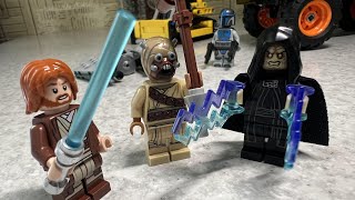 LEGO® Star Wars Minifigures Showcase: Tusken Raider, Obi-Wan Kenobi, & Emperor Palpatine