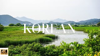 FLYING OVER KOREAN (4K UHD)- Relaxing Music Along With Beautiful Nature Videos - 4K Video Ultra HD