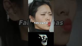 Fake sigmas vs Real sigmas troll face 🗿