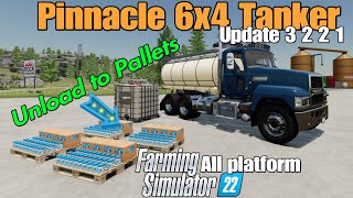 Pinnacle 6x4 Tanker / FS22 UPDATE Nov 25/24