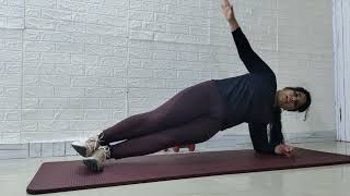 Side Plank with Hip Abduction