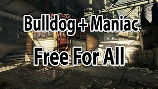 CoD Ghosts - FFA - Strikezone - Bulldog and Maniac Win! PC Gameplay