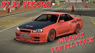 CAR PARKING MULTIPLAYER NEW UPDATE NISSAN SKYLINE GTR R34 W16 ENGINE GEARBOX SETTING 1695HP