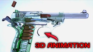 😮🤔3D animation gun ki video.]||😯😯