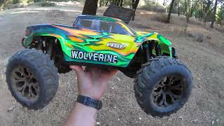 HSP WOLVERINE BRUSHED 1/10 SCALE 4x4 MT - FIRST 2s RUN