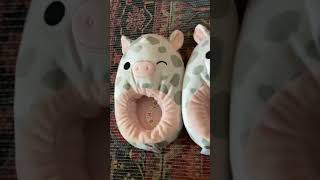 Unboxing my Squishmallow slippers #squishmallows #slippers #cute #unboxing #trendingshorts #shorts