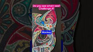 Animals Hidden in Puzzle - Challenge 1 #shorts #hidden #puzzles