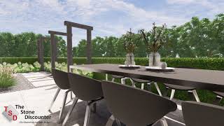 Inspiratie - Moderne tuin met weinig onderhoud