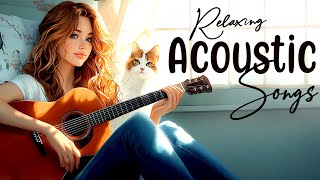 Best Positive Love Songs 🌹 Relaxing English Acoustic Songs 2024 Cover to Lighten Your Mood & Day