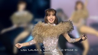 Blackpink Lisa TWIXTOR | Lisa 'LALISA & Money' Solo Stage in Mexico