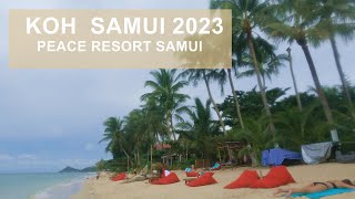 Koh Samui Travel Peace Resort Samui on Chaweng Thailand (2023) Hotel Tour #urlaubjunkiez