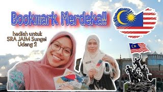 Bookmark Merdeka!! | Hadiah bilah untuk guru SRA JAIM Sungai Udang 2