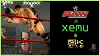 WWE Raw on Xemu [4K - RTX 3080  - I7 9700K]