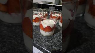 Strawberry Trifle | Strawberry Mousse | Love in a Jar by Foodiemoody #strawberry #mousse #trifle