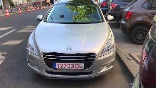 Видео отчёт о привезенном и растаможенном автомобиле Peugeot 508 SW.