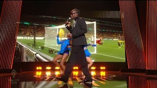 Rema Full Performance At The Ballon D'or 2023 Ceremony